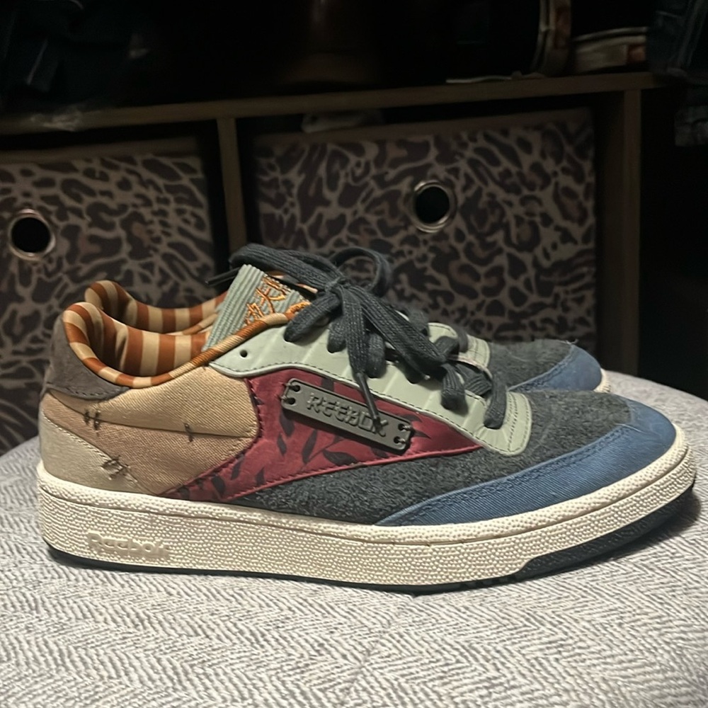 Reebok Club C 85 x Kung Fu Panda Size 8